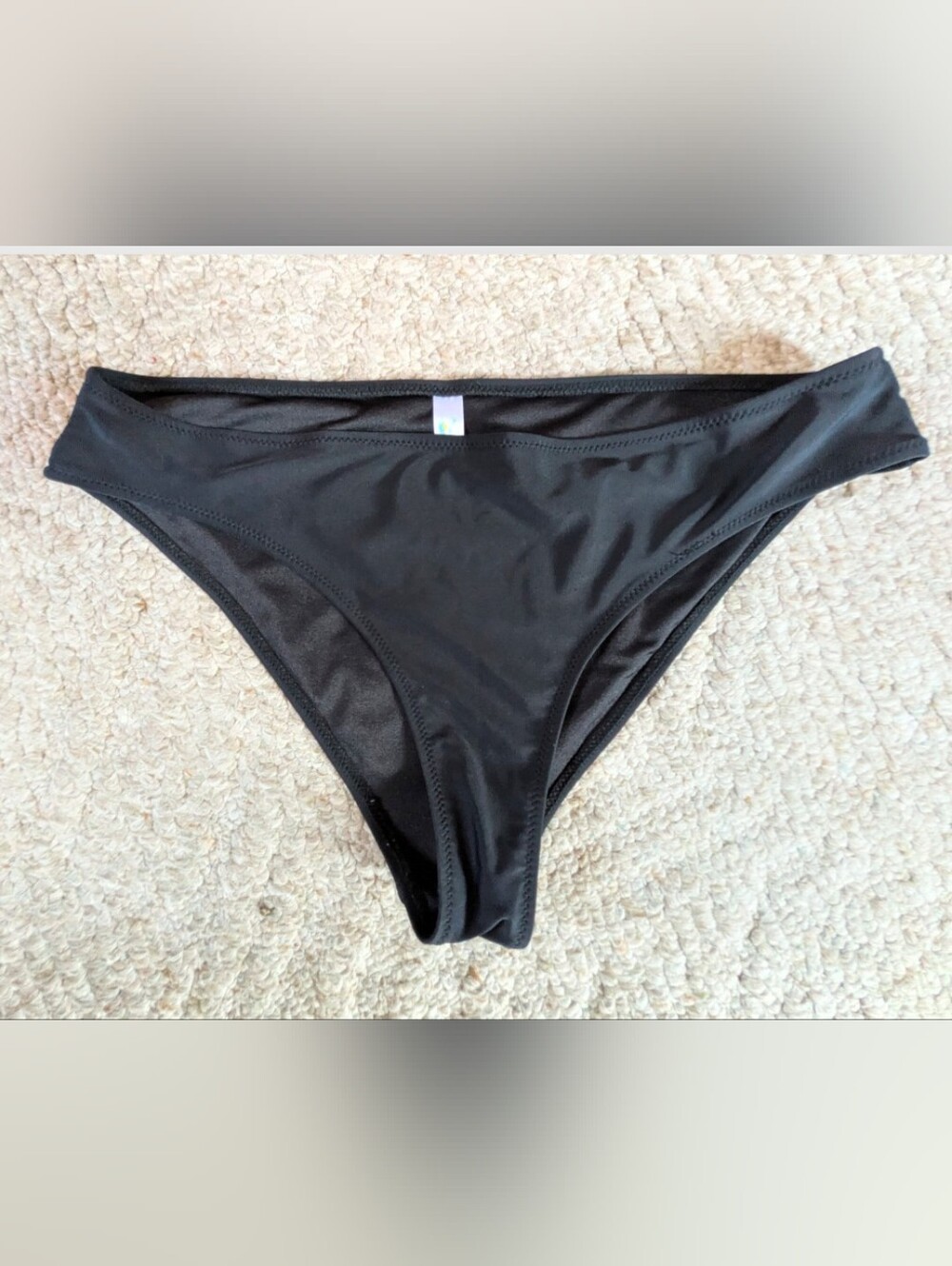 NWOT Beachsissi Classic Black Bikini Bottom Sz XL